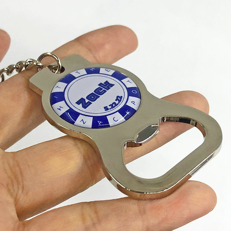 Custom Zinc Alloy Opener Keychains