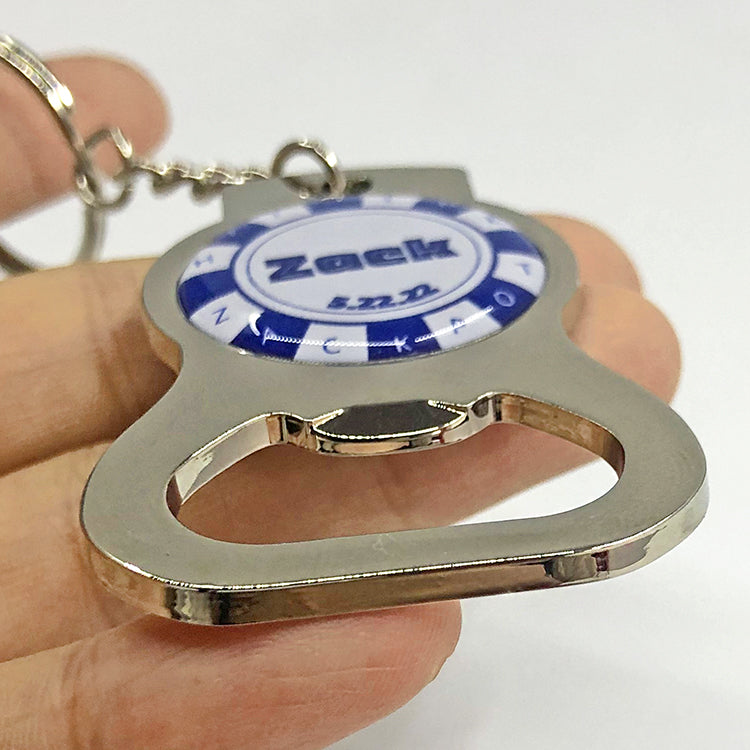 Custom Zinc Alloy Opener Keychains