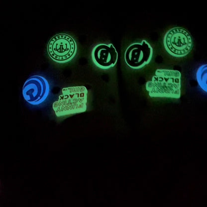 Custom Rubber Croc Charms - Glowing