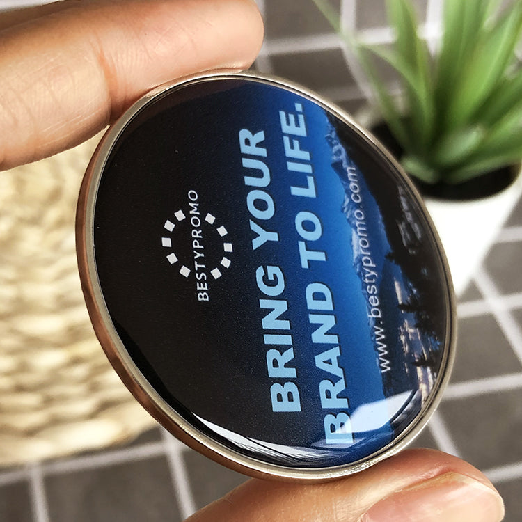 Custom Doming Fridge Magnet - Rounded
