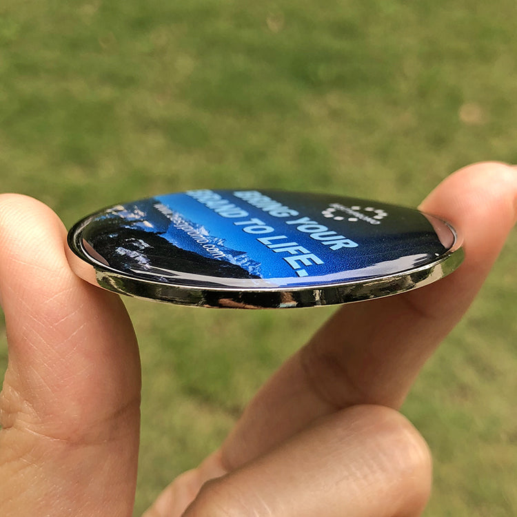 Custom Doming Fridge Magnet - Rounded