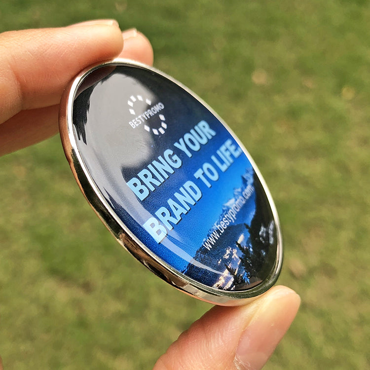 Custom Doming Fridge Magnet - Rounded