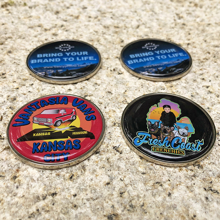 Custom Doming Fridge Magnet - Rounded