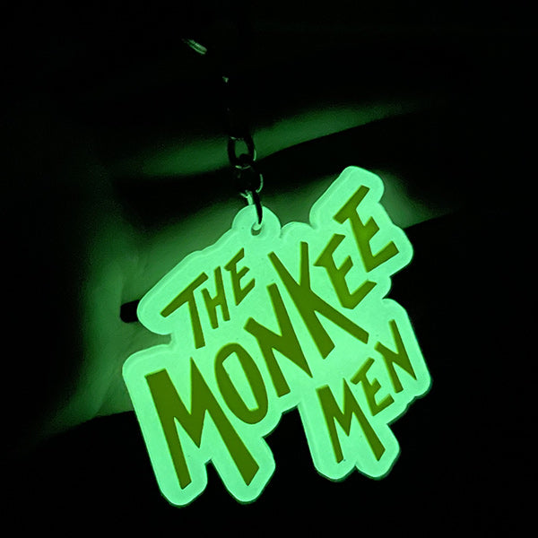Custom 3D Die Cut Rubber Keychains-Glowing