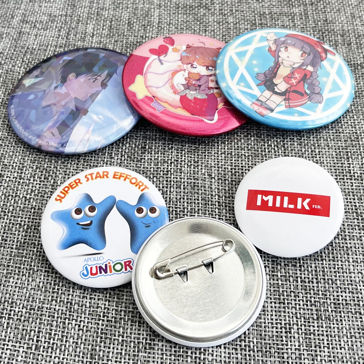 Custom Tinplate Button