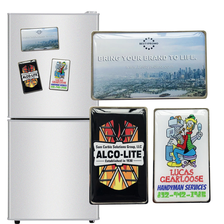 Custom Doming Fridge Magnet - Rectangle