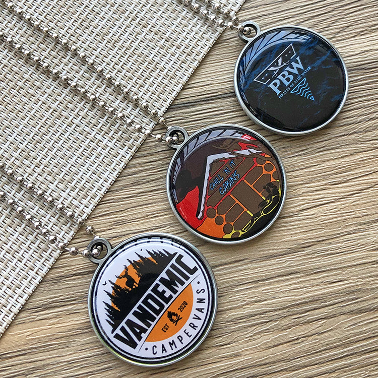Custom Doming Tag Necklace