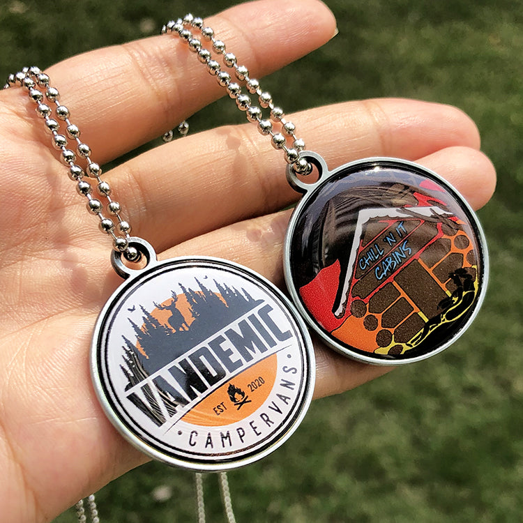 Custom Doming Tag Necklace