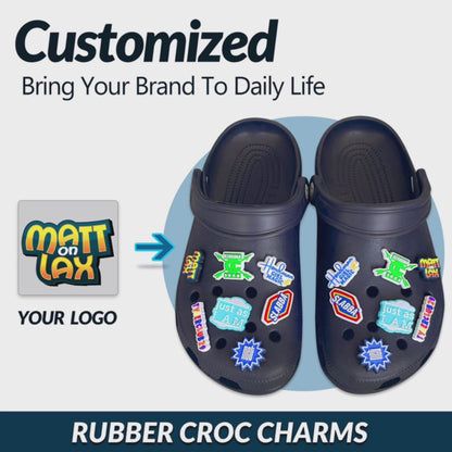 Custom Rubber Croc Charms - Regular