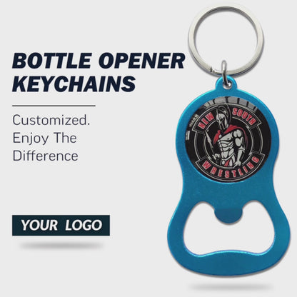 Aluminium Bottle Opener Keychains