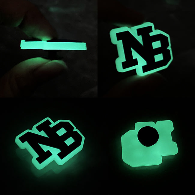 Custom Rubber Croc Charms - Glowing