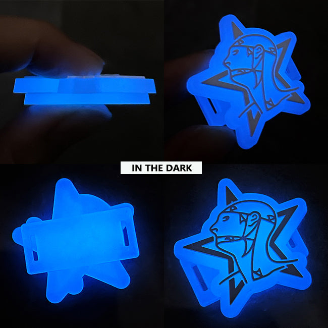 Custom Shoelace Charms - Glowing