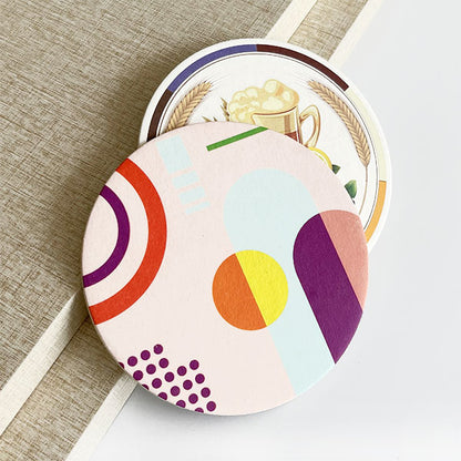 Custom Absorbent Paper Coaster
